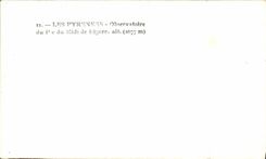 CPSM Obvservatoire du Pic du Midi de Bigorre