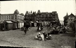 CPSM Berck Plage Un Coin de la Plage enfants