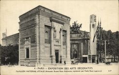 CPA Exposition Internationale Des Arts Decoratifs Paris Pavillon National d Italie