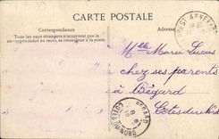 El breton de la POSTAL de la VENDIMIA viste a senor el futuro prefecto del nino de Finistere de la comodidad