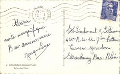 CPM Boulogne Billancourt Salle des Fetes