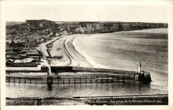 CPM Fecamp Vue prise de la falaise d Amont 