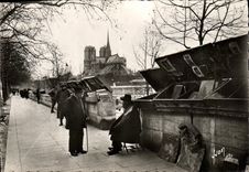 CPM Paris Les Bouquinistes du Qual la Tournelle