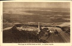 VINTAGE POSTCARD Pilgrimage of Notre Dame Of Sion the Inspiree Hill