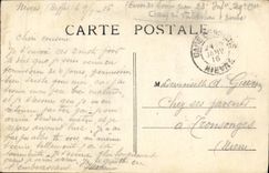 POSTAL Nevers de la VENDIMIA el paladar ducal la torre central