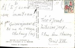 MODERN CARD Oeeuvre Of the Pupils Of L Public school of the English Channel Castle of L Angotiere