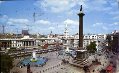 CPM London Trafalgar Square Nelson s Column