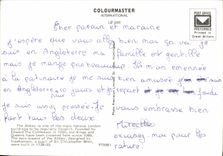 MODERN CARD Westminster Abbey London Floodlit