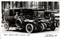 MODERN CARD Argyll Croydon taxi