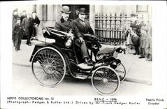 CPM Benz 1896 Automobile Frank Hedges Butler