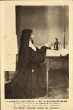 VINTAGE POSTCARD Room of the Relics of co  Marguerite Marie