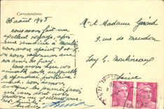 CPA Chambre des Reliques de Ste Marguerite Marie