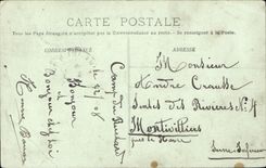 VINTAGE POSTCARD Surroundings of Tours the castle of Villandry and its pits