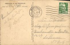 POSTAL Versalles de la VENDIMIA y sus maravillas el castillo