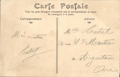 CPA Mont St Michel Cote de l Est