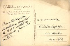 CPA Paris Eglise Notre Dame L Abside