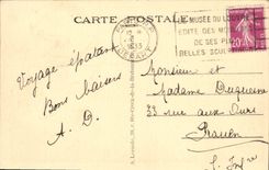 VINTAGE POSTCARD Paris Church Notre Dame View On