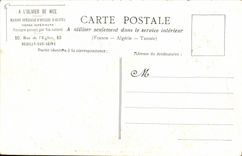 VINTAGE POSTCARD Paris Church Notre Dame Island St Louis