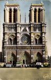 MODERN CARD Paris Notre Dame Church Feoche