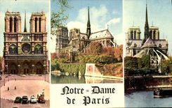 CPA Paris Eglise Notre Dame Cathedrale