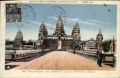 CPA Exposition Coloniale Internationale Paris 1931 Temple d Angkor