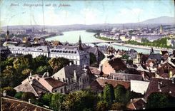 VINTAGE POSTCARD Basel Burgerspital put St Johann