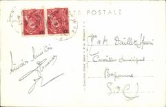 VINTAGE POSTCARD Wearing of sin Boats R of Louis