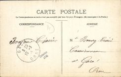 CPA En Revenant de la Justice de Paix Ces bons Normands Chein 