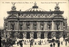 CPA Paris Opera la Station du Metro