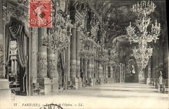 CPA Paris Le Foyer de L Opera