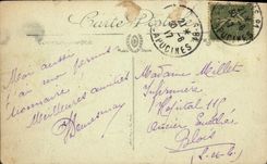 CPA Paris Vue sur le Seine Prise du Pavillon de Flore