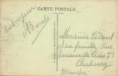 VINTAGE POSTCARD Paris Panorama of Tileries and L Arc de Triomphe of the Carousel