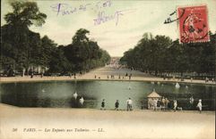 CPA Paris Les Enfants aux Tuileries