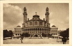 VINTAGE POSTCARD Paris the Palate of Trocadero built by Davioud and Bourdais