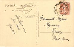 CPA Paris En Flanant Le Palais du Trocadero