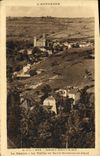 VINTAGE POSTCARD Holy Nectary the casino the valley and Holy Nectary Top