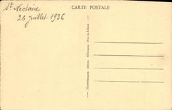 VINTAGE POSTCARD Holy Nectary the casino the valley and Holy Nectary Top