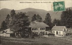 VINTAGE POSTCARD Balloon D Aslace the Lime pit of Canon