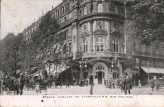 CPA Paris Theatre du Vaudeville Bd des Italiens