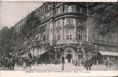 CPA Paris Theatre du Vaudeville Bd des Italiens