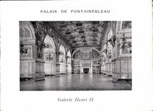 CPA Palais de Fontainebleau Galerie Henri ll