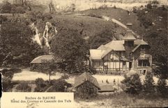 VINTAGE POSTCARD Rocks of Balsam Hotel of the Caves and Cascades of the Tuffs