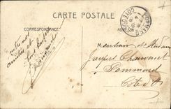 VINTAGE POSTCARD Birthday Child wife