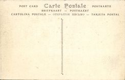 VINTAGE POSTCARD Abbey of Mont Saint Michel Passion Retable XV century old