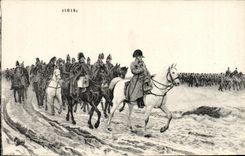 VINTAGE POSTCARD Napoleon 1st 1814