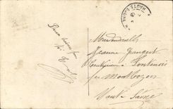 VINTAGE POSTCARD We chose most beautiful Woman