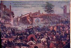 VINTAGE POSTCARD Musee of Versailles Battles of Magenta War D Italy Militaria June 4th  1859