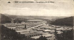 VINTAGE POSTCARD Camp of Ludwigswinkel View taken of L Western Militaria