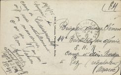 Campo de la POSTAL de la VENDIMIA de la opinion de Ludwigswinkel tomado de L Militaria occidental