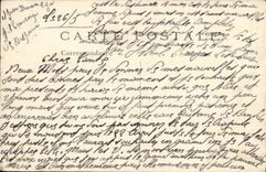 VINTAGE POSTCARD the Great War Battles of L Yser Eglise of Pervysse after the Militaria bombardment